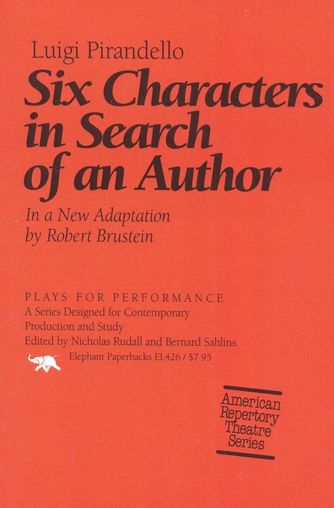 Cover image for book Six Characters in Search of an Author