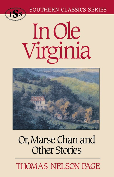 Cover image for book In Ole Virginia