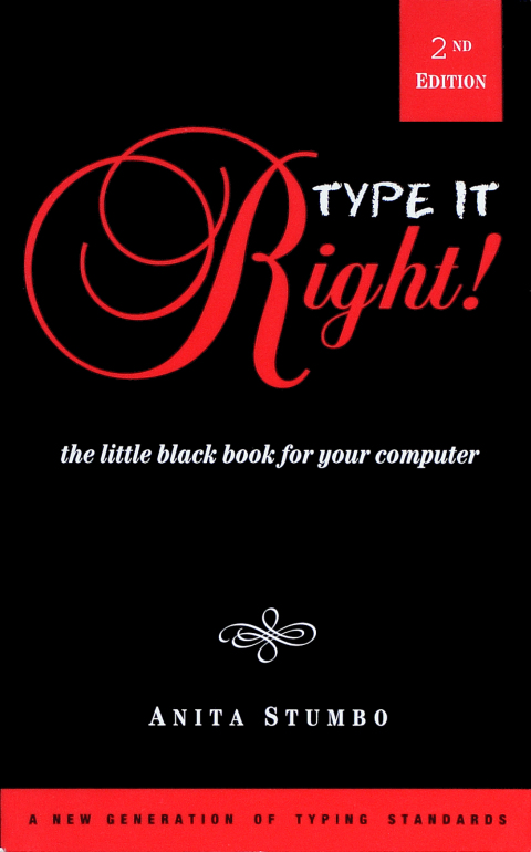 Cover image for book Type it Right!