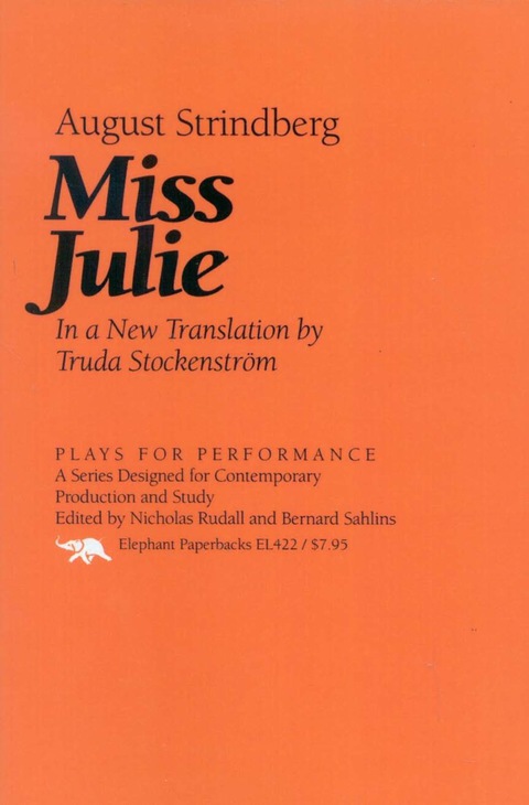 Cover image for book Miss Julie