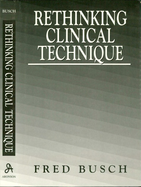 Cover image for book Rethinking Clinical Technique