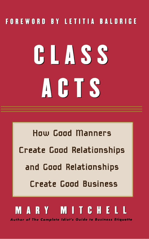 Cover image for book Class Acts
