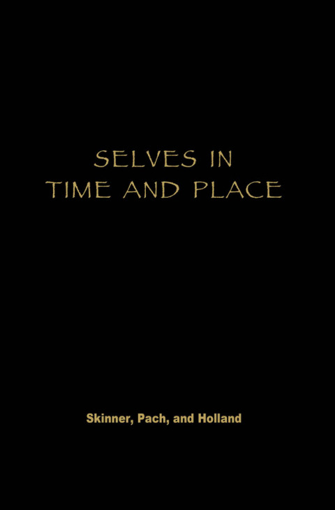 Cover image for book Selves in Time and Place