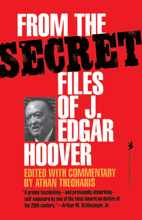 Cover image for book From the Secret Files of J. Edgar Hoover