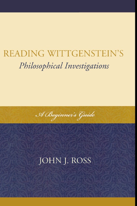 Cover image for book Reading Wittgenstein's Philosophical Investigations