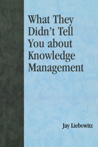 Cover image: What They Didn't Tell You About Knowledge Management 9780810857254