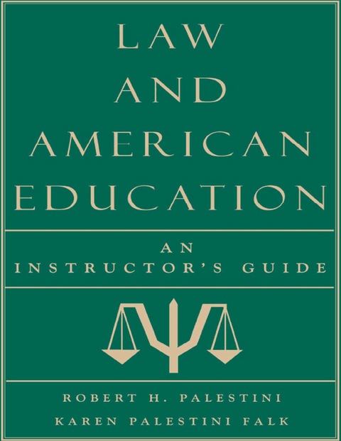 Cover image for book Law and American Education