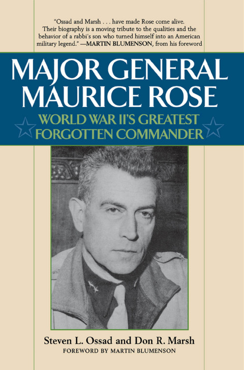 Cover image for book Major General Maurice Rose