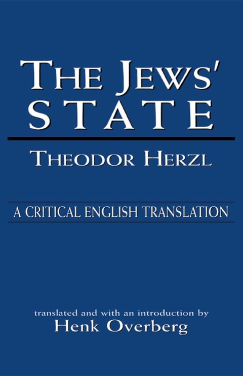 Cover image for book The Jews' State