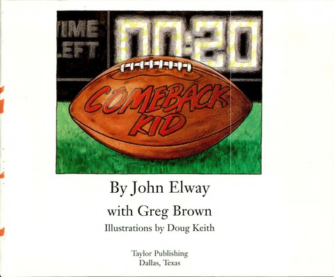 Cover image for book Comeback Kid