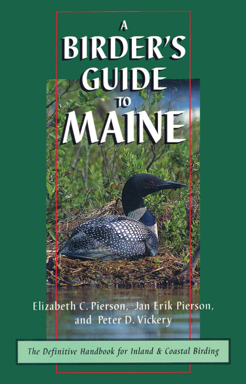 Cover image for book A Birder's Guide to Maine