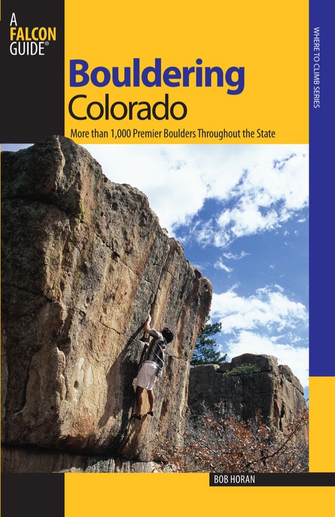 Cover image for book Bouldering Colorado