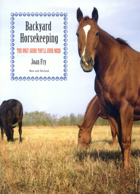 Cover image for book Backyard Horsekeeping