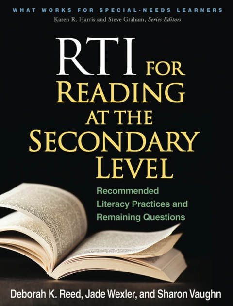 Cover image for book RTI for Reading at the Secondary Level