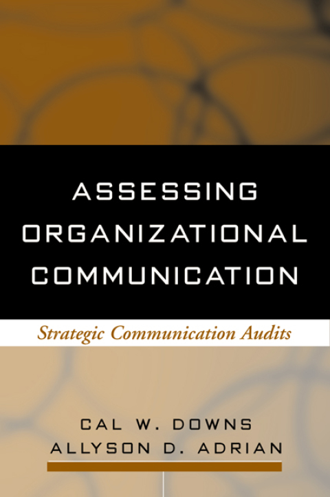 Cover image for book Assessing Organizational Communication