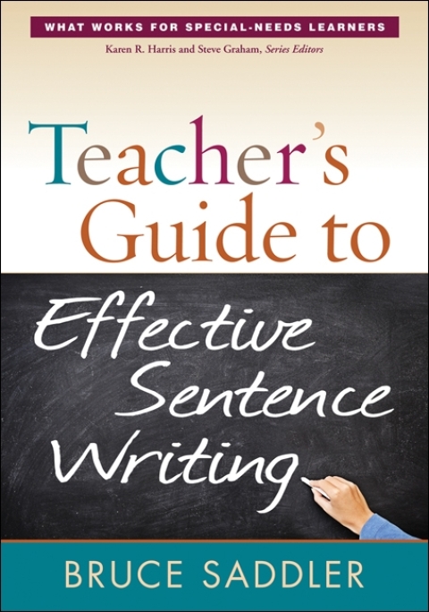 Cover image for book Teacher's Guide to Effective Sentence Writing