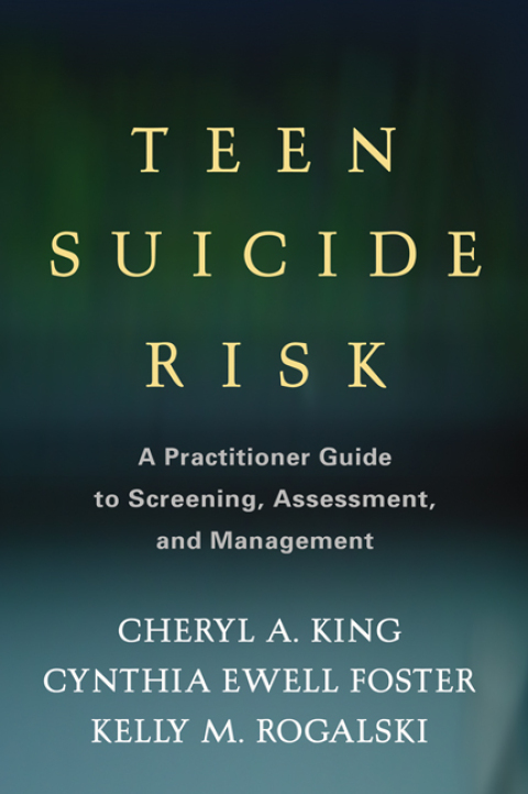 Cover image for book Teen Suicide Risk