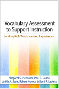 Cover image: Vocabulary Assessment to Support Instruction 9781462530793