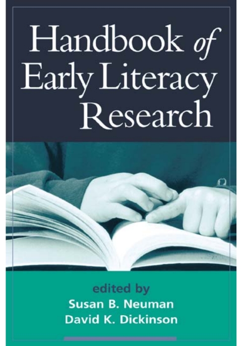 Cover image for book Handbook of Early Literacy Research, Volume 1