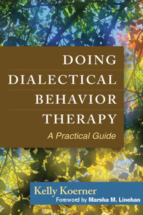 Cover image for book Doing Dialectical Behavior Therapy