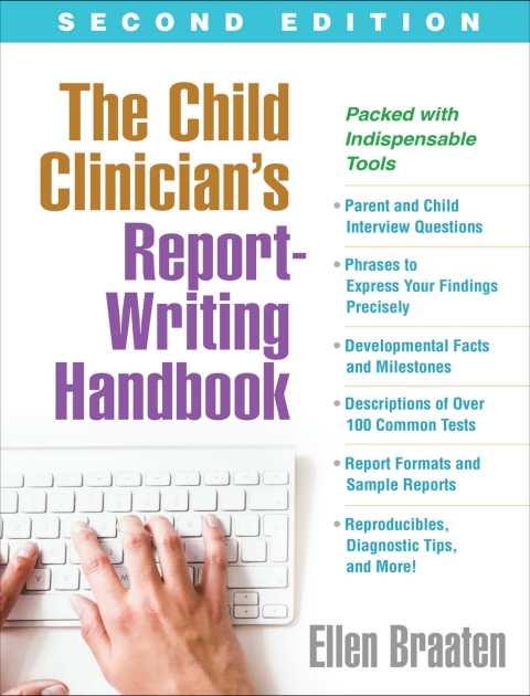 Cover image for book The Child Clinician's Report-Writing Handbook