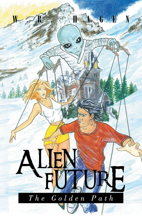 Cover image for book Alien Future: the Golden Path