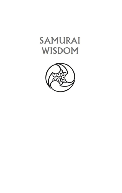 Cover image for book Samurai Wisdom