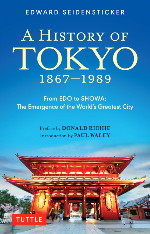 Cover image for book History of Tokyo 1867-1989