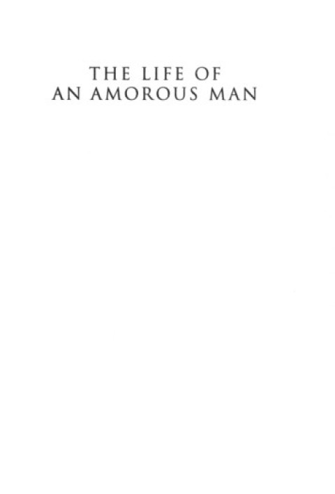 Cover image for book Life of an Amorous Man