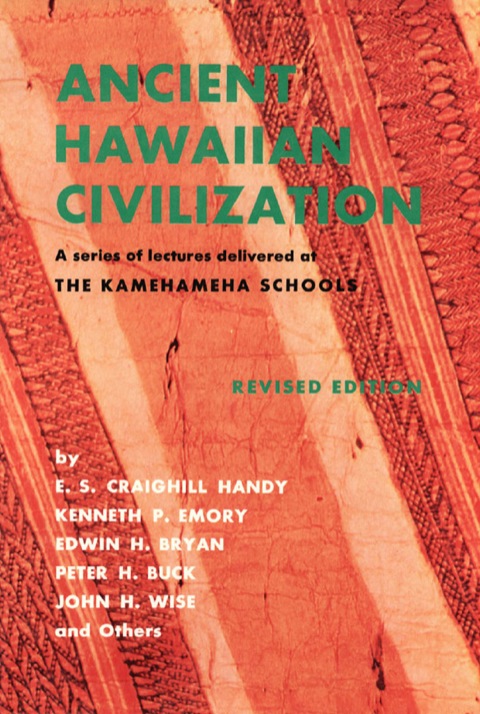Cover image for book Ancient Hawaiian Civilization