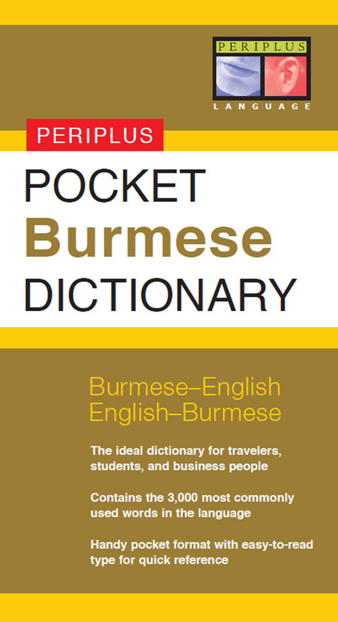 Cover image for book Pocket Burmese Dictionary