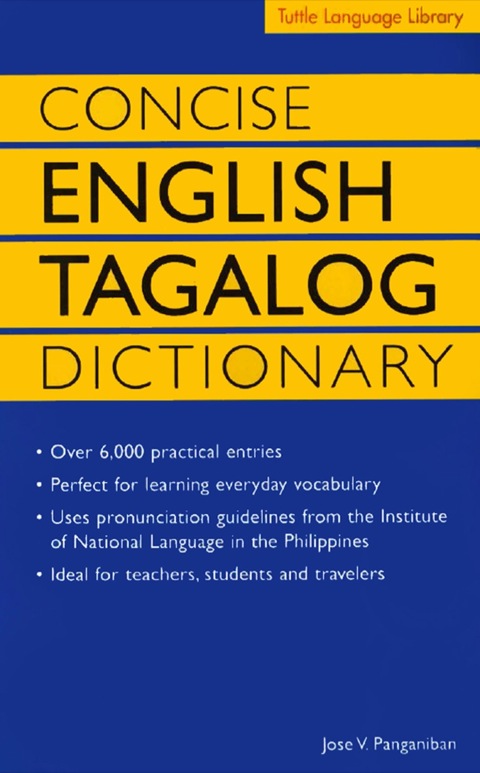 Cover image for book Concise English Tagalog Dictionary