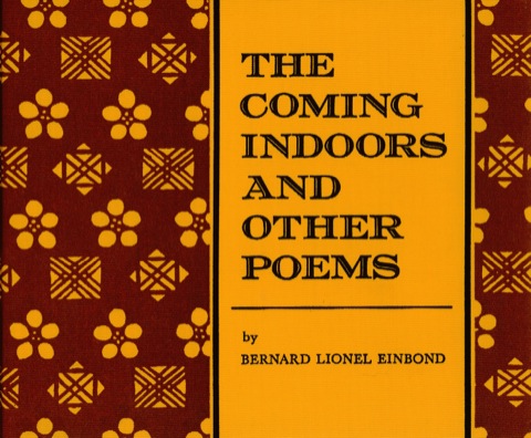Cover image for book Coming Indoors and Other Poems
