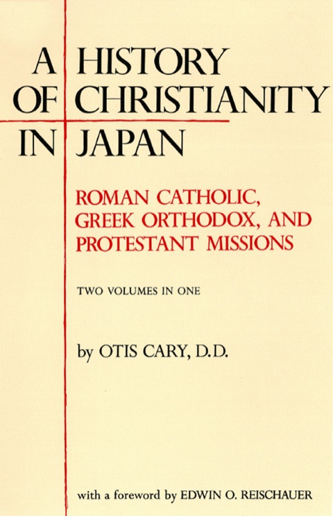 Cover image for book History of Christianity in Japan