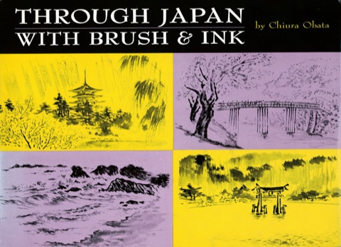 Cover image for book Through Japan with Brush & Ink