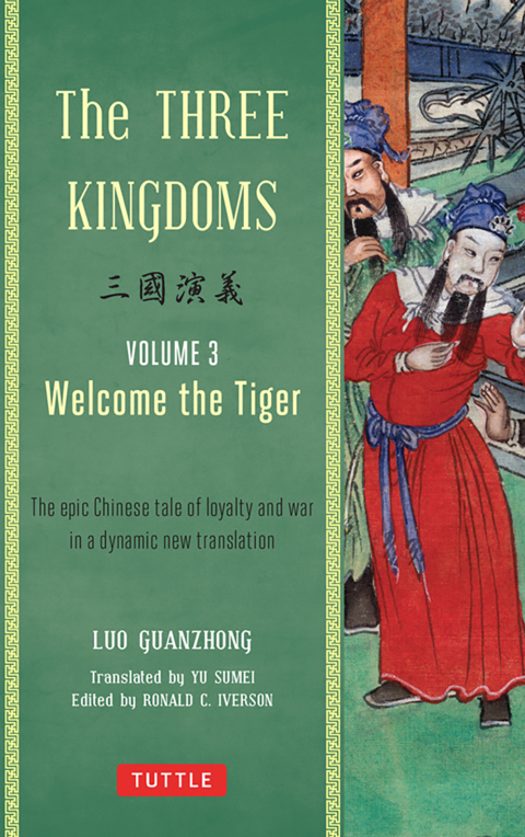 Cover image for book Three Kingdoms, Volume 3: Welcome The Tiger