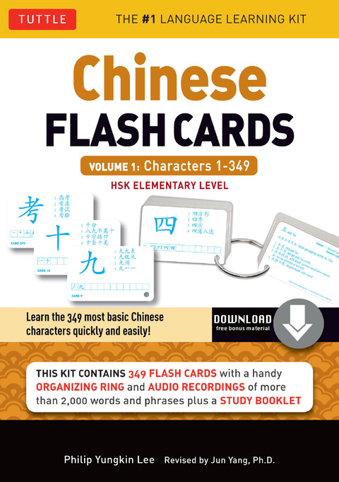 Cover image for book Chinese Flash Cards Kit Ebook Volume 1