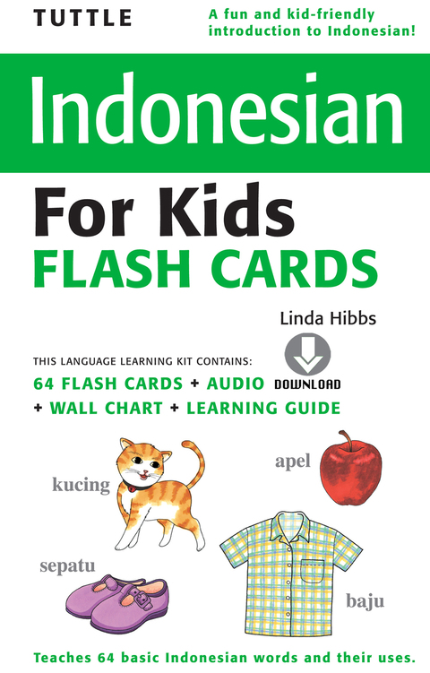 Cover image for book Tuttle Indonesian for Kids Flash Cards