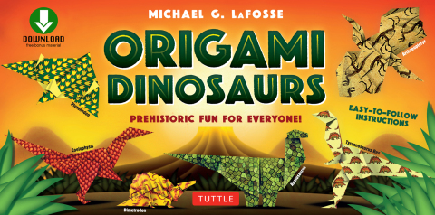 Cover image for book Origami Dinosaur