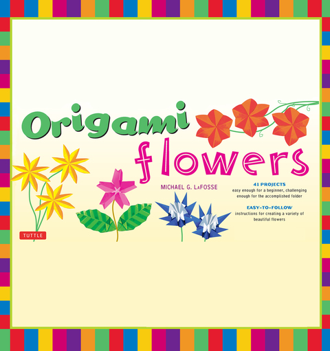 Cover image for book Origami Flowers Ebook