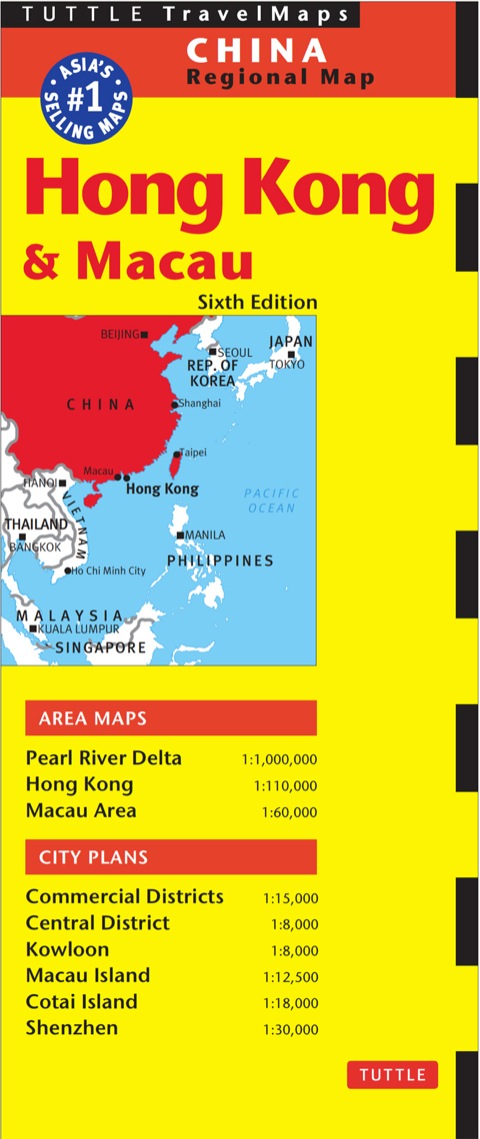 Cover image for book Hong Kong & Macau Travel Map Sixth Edition