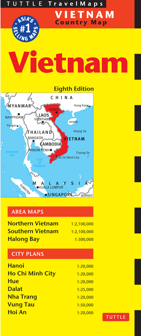 Cover image for book Vietnam Travel Map Eighth Edition
