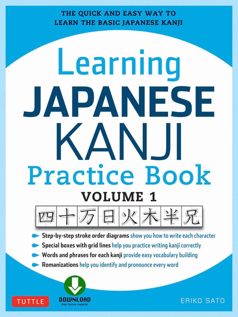 Cover image for book Learning Japanese Kanji Practice Book Volume 1
