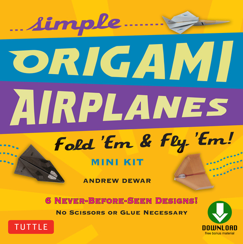Cover image for book Simple Origami Airplanes Mini Kit Ebook