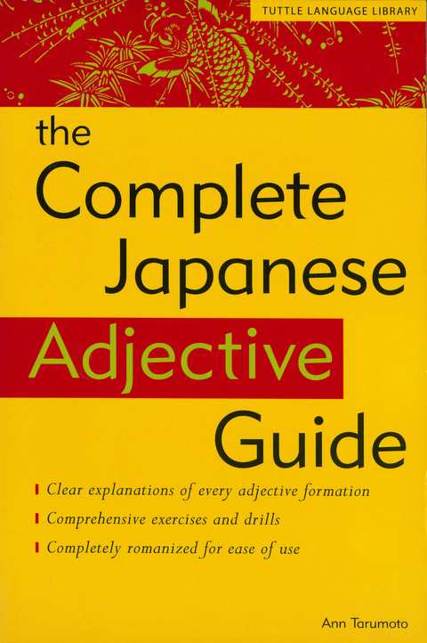 Cover image for book Complete Japanese Adjective Guide