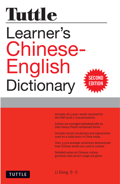 Cover image for book Tuttle Learner's Chinese-English Dictionary