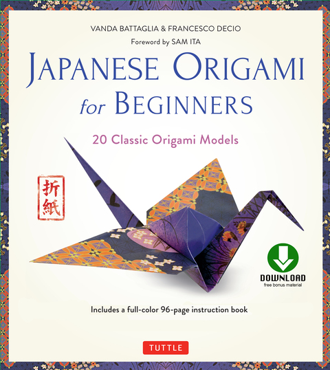 Cover image for book Japanese Origami for Beginners Kit Ebook