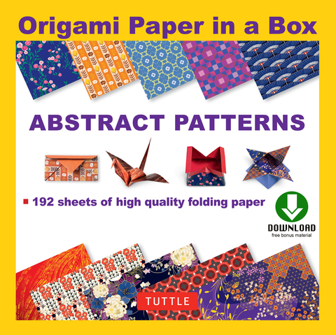 Cover image for book Origami Paper in a Box - Abstract Patterns