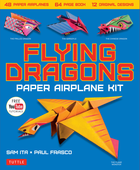 Cover image for book Flying Dragons Paper Airplane Ebook