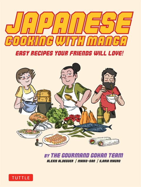 Cover image for book Japanese Cooking with Manga